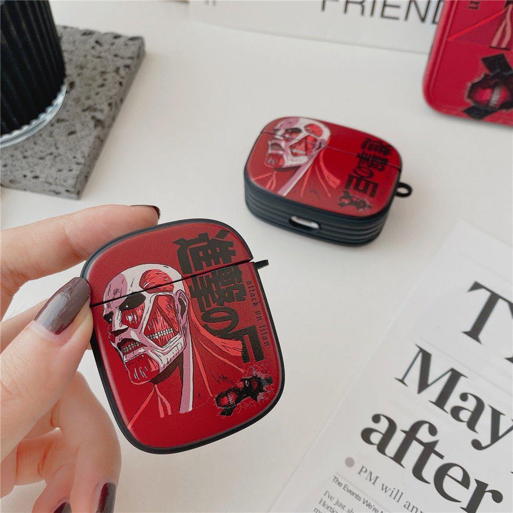 Attack on Titan Earphone Case